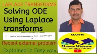 Using Laplace Solving ODE