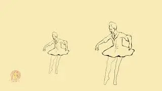 2D animation | Ballet classic dancer | Blender grease pencil