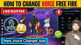 Voice changer app | How to change voice in free fire max | Free fire mein voice change kaise kare
