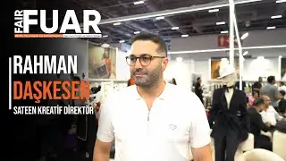 Sateen Kreatif Direktörü Rahman Daşkesen #ifco #istanbulfashionconnectionb