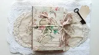 Bethany | Shabby Chic Keepsake Journal | Junk Journal flip through