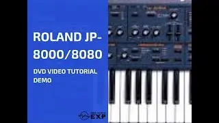 Roland JP-8000 JP-8080 DVD Video Tutorial Demo Review Help