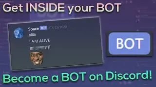 How to get inside a Discord BOT ACCOUNT!!?!