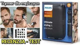 Philips Multigroom 18 w 1 MG7785 golarka trymer do ciała, brody, włosów. Recenzja, test, opinia.