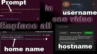 How to Change Username in Linux | homename
