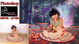 HOW COULD I EDIT MY CHILD Photo with Photoshop By || Brightness40 Photography ||