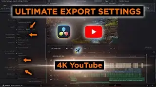 The Best EXPORT SETTINGS for YouTube (DaVinci Resolve Tutorial)
