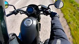 Honda Rebel 500 - Long Unedited Video
