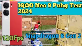 IQOO Neo 9 PUBG Test l 120Fps l Gaming Test l Snapdragon 8 Gen 2 l Review