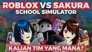 PEMAIN SAKURA SCHOOL SIMULATOR VS ROBLOX ?? ADA APA ??