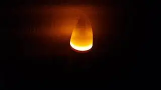 Demo der LED-Birne mit Flammeneffekt