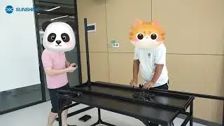 SUNSHINE SPACE-M PRO Black aluminum alloy modular repair table| Installation Instructions