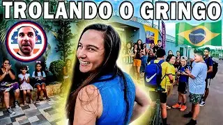 🇧🇷 TROLANDO MEU MARIDO GRINGO NO BRASIL!!! 😂😂