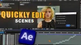 Auto-Cut Scenes Instantly in After Effects || After Effects Tutorial