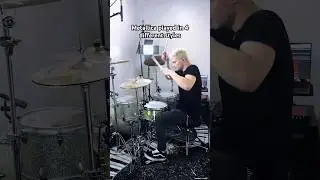 Metallica played in 4 different styles #drums
