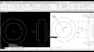 AutoCAD 2021_Practice 4_ Line and Circle commands_ Center Wheel