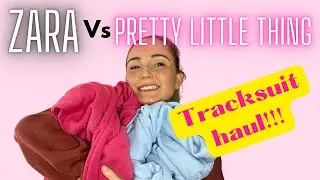 ZARA VS PRETTY LITTLE THING Tracksuit haul and try on!!!😍💕🤪 Cosy, comfy winter must haves! 😊