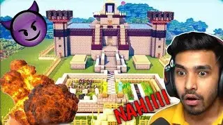 TODAY I DESTROYED @TechnoGamerzOfficial MINECRAFT WORLD