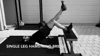Single Leg Hamstring Bridge