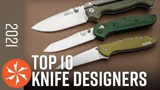 Top 10 Knife Designers of 2021