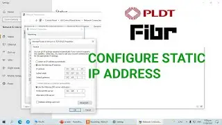 How to Assign a Static IP on Windows 10 If you ISP is PLDT FIBR
