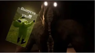 Backrooms,и нас не пускает монстр из комнаты(((( часть 2