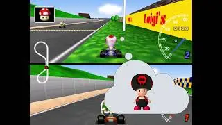 Toads Revenge in Mario Kart 64 Hooting Time