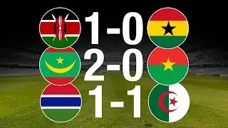 Eliminatoires CAN 2019 : Résultats des matches du jour (08/09/2018)
