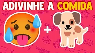 🍔 Você consegue adivinhar a COMIDA pelo Emoji? 🍕