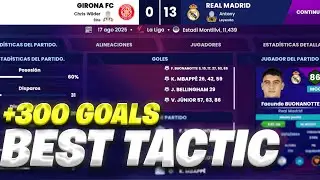SM24 BEST TACTICS! ⚽️+300 GOALS🤩 SOCCER MANAGER 2024 BEST TACTIC