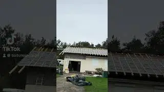Pose de liteaux toiture
