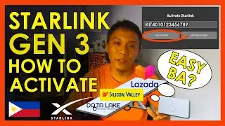 STARLINK VERSION 4 (GEN 3) NEW ACCOUNT ACTIVATION | PURCHASED FROM DATA LAKE SILICON VALLEY AND MALL