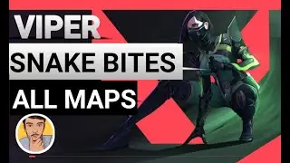 The BEST Viper Lineups for ALL MAPS 2021 - Valorant