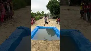Long Jump Challenge For Boys ! Enjoy It Till End