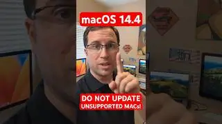 DO NOT UPDATE UNSUPPORTED MACs to macOS 14.4!!! #macos #opencore #apple