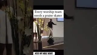 Praise Skater in church? 👀 #holdmymulenews #christiannews #gospelnews #breakfastclub
