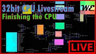 Building a 32bit MIPS/RISCV Style CPU in Digital