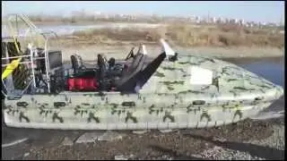 Аэролодка Пиранья-5. Видеообзор
