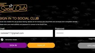 Gta sa social club account (ios/android)