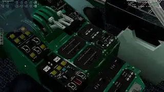 X-Plane 11 Tu-154 (экипажем с Павлом)