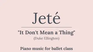 JETÉ | 