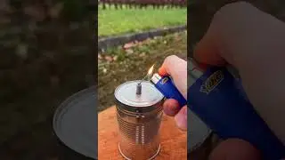 DIY Can rocket 