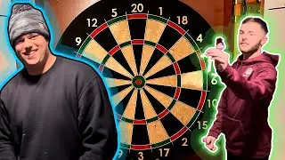 DARTS SLAP CHALLENGE!! (FUNNY!!)