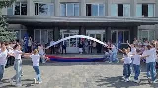 День флага РФ 22.08.24 #россия #нижнийновгород #дети #танцы #танец #ларисадолина #сергейволчков #мы