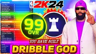 NEW 6’7 DRIBBLE GOD IS THE BEST TALL GUARD ON THE PLANET ON NBA 2K24!!