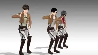 [MMD] Attack on Titan- Daddy