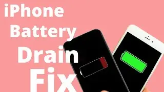iPhone Battery Drain Fix ||| How To Save iPhone's Battery health