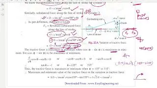 Balancing - Part 9 - Variation of Tractive Force