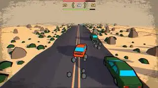 Футаж из игры Traffic Driving