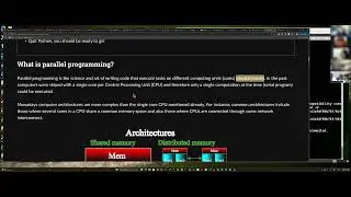 Lecture 1: parallel programming and Python